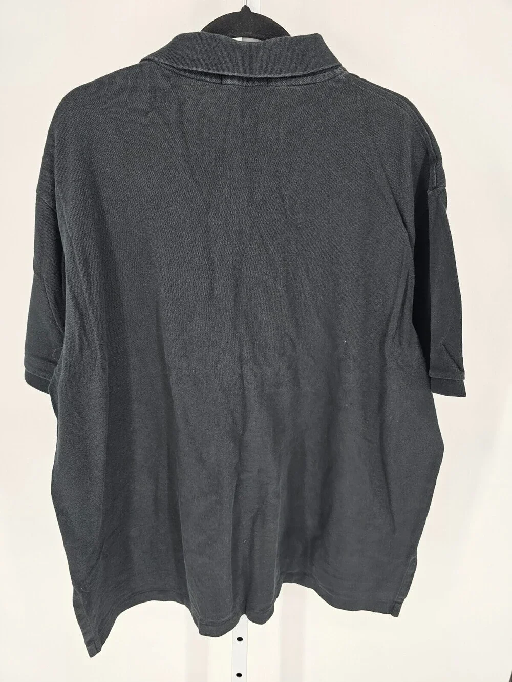 Polo Ralph Lauren Mens Sz 2XB Short Sleeve Polo Shirt Black Cotton
